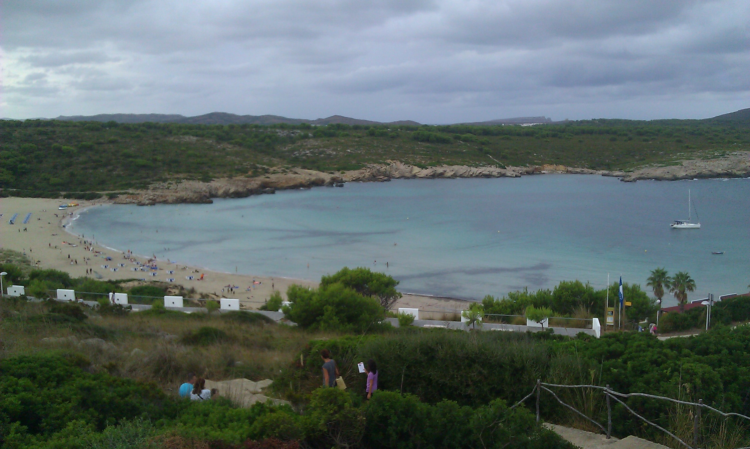 Eine Badebucht im Norden Menorcas bei Son Parc.