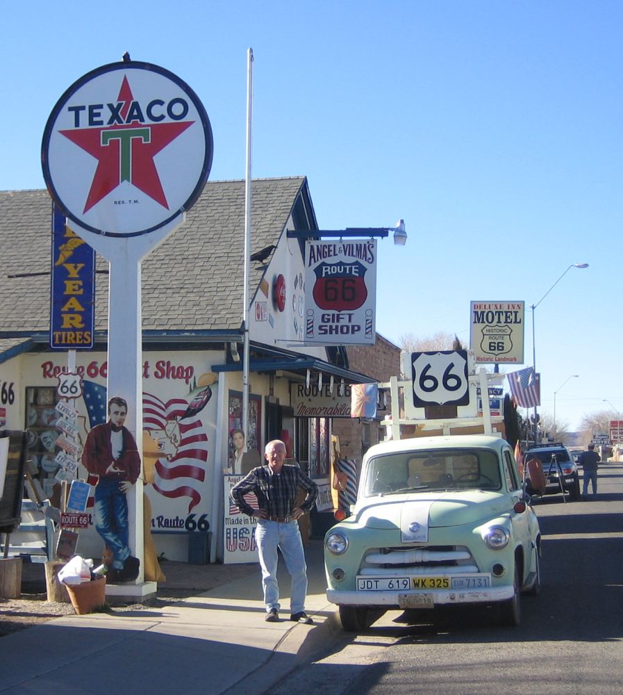 The famous Barber Shop on Route 66 in Seligman