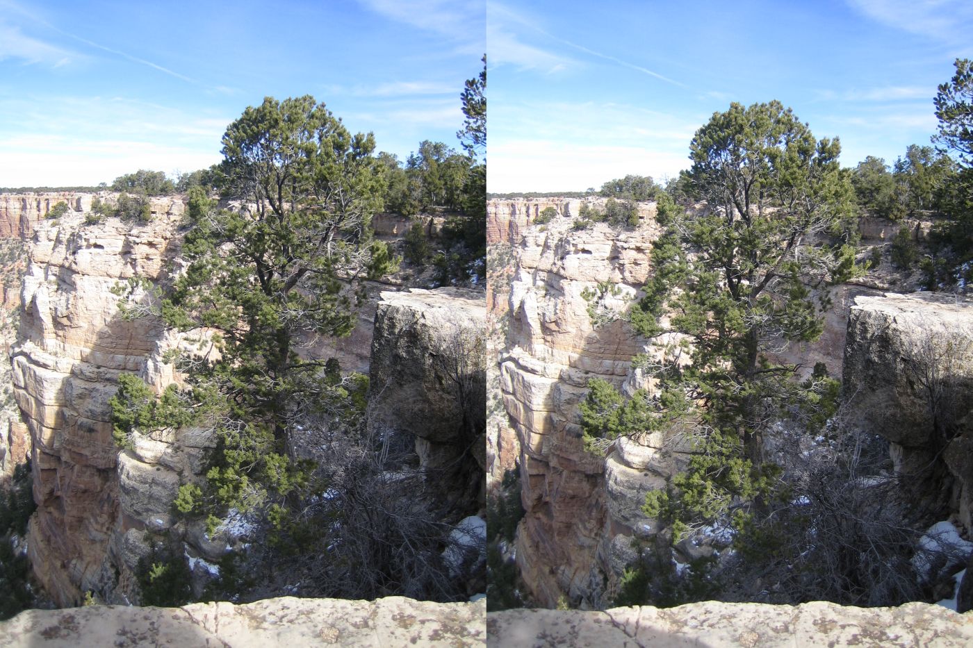 Stereo image from Grand Canyon #1