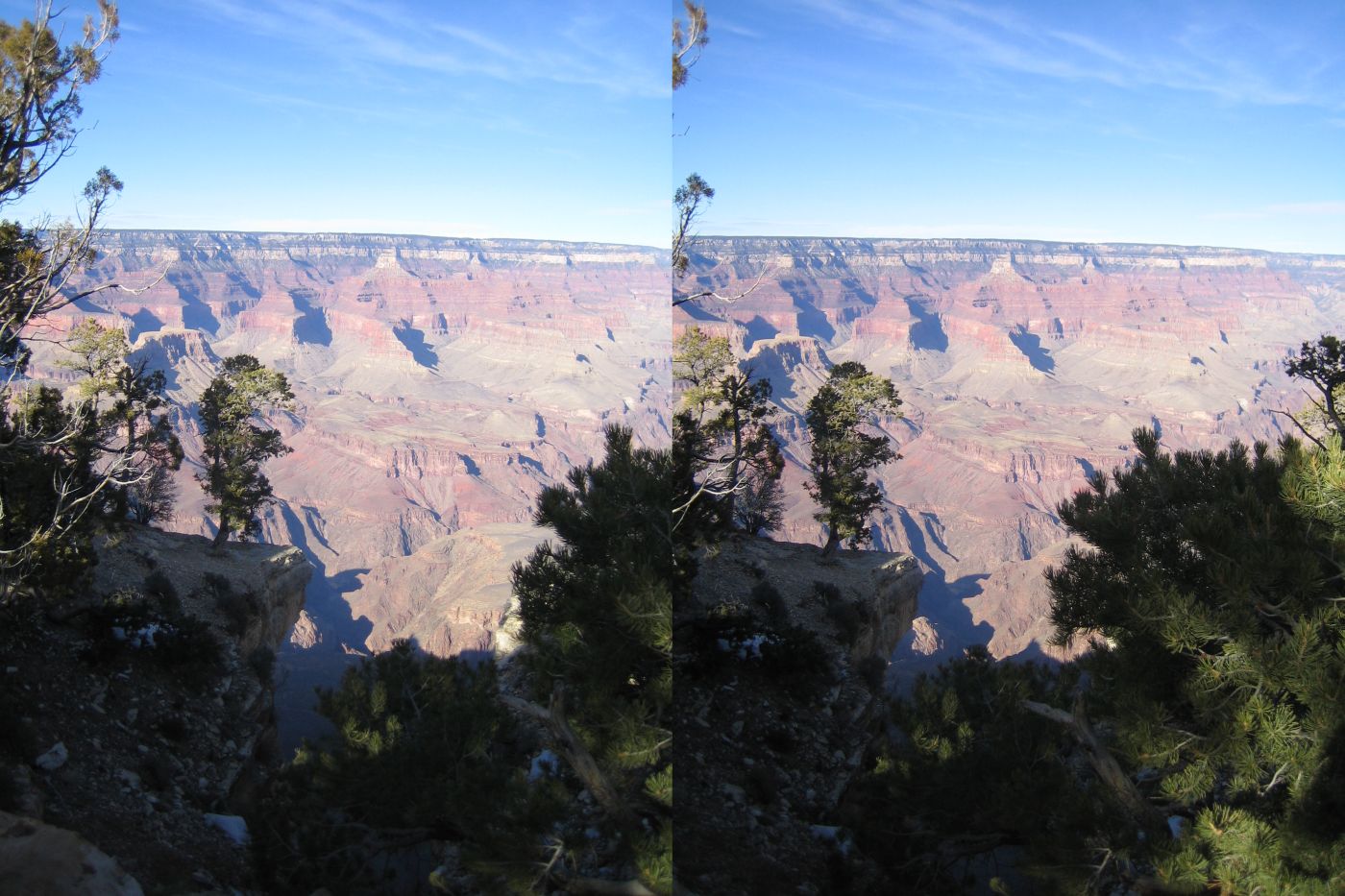Stereo image from Grand Canyon #2